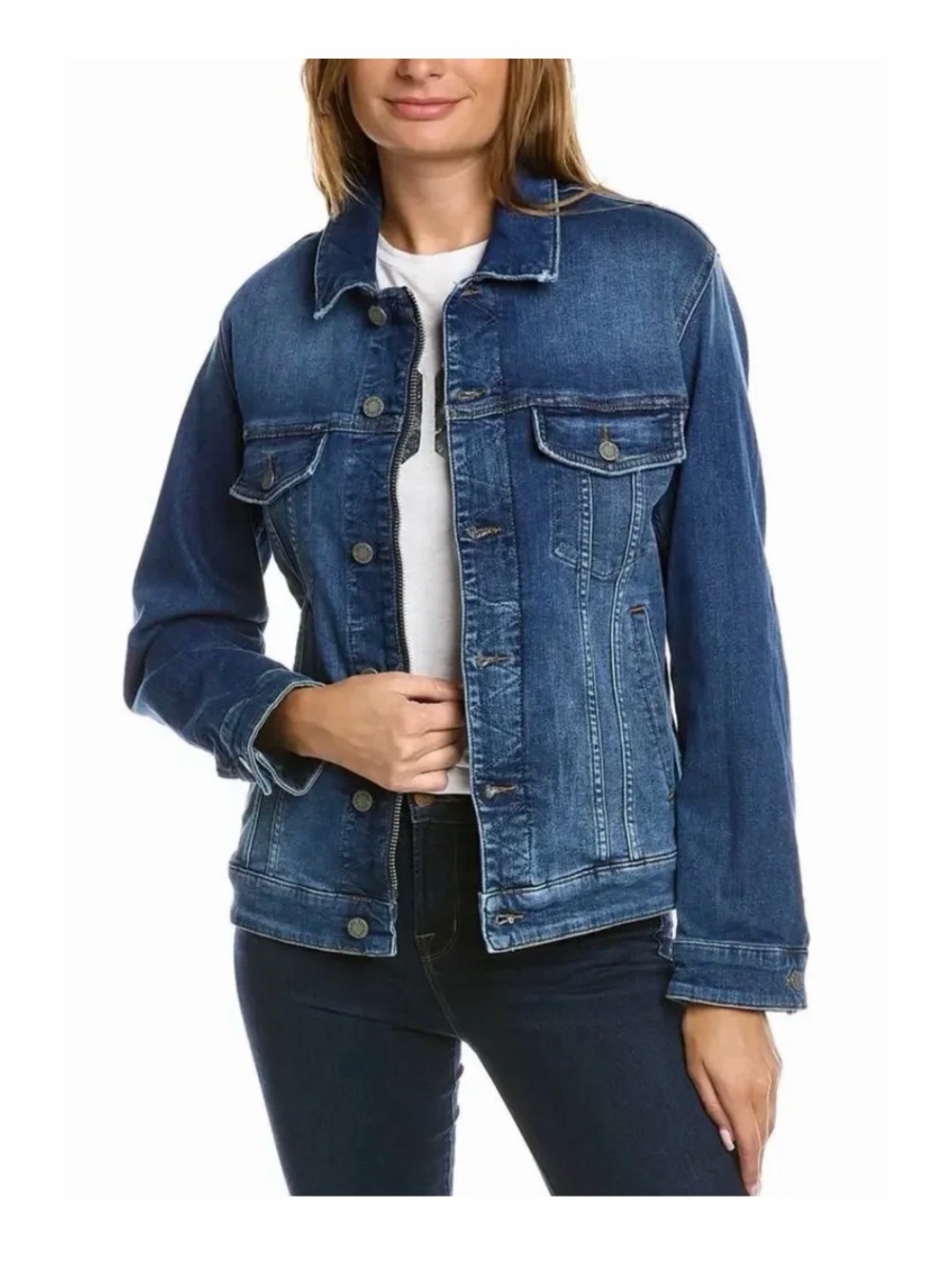 Zadig & Voltaire Two Hearts Kase Denim Jacket - Picture 7 of 12
